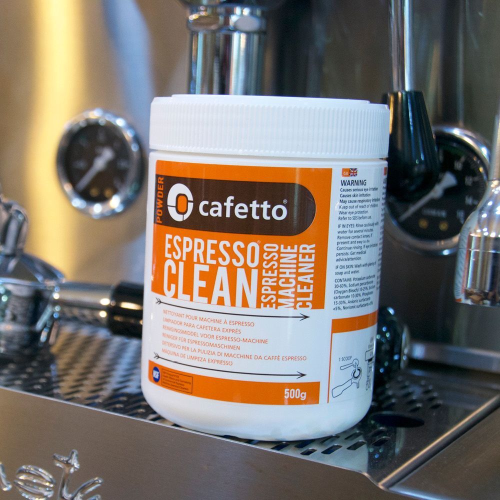 Horse and Harpy Cafetto Espresso Cleaner bottle with cleaning tablets for espresso machines