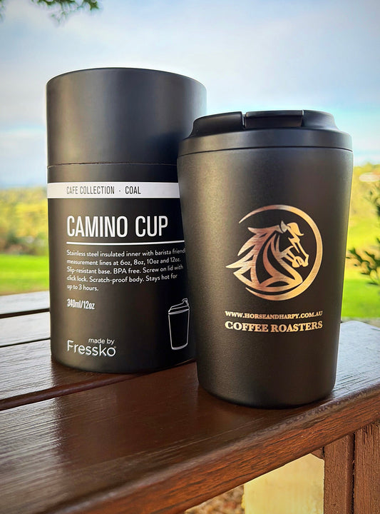Fressko Keep Cup by Horse and Harpy, reusable coffee mug with click lock lid eco-friendly travel drink container